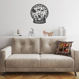 Aberto Design Cojín Multicolor 43 x 43 cm